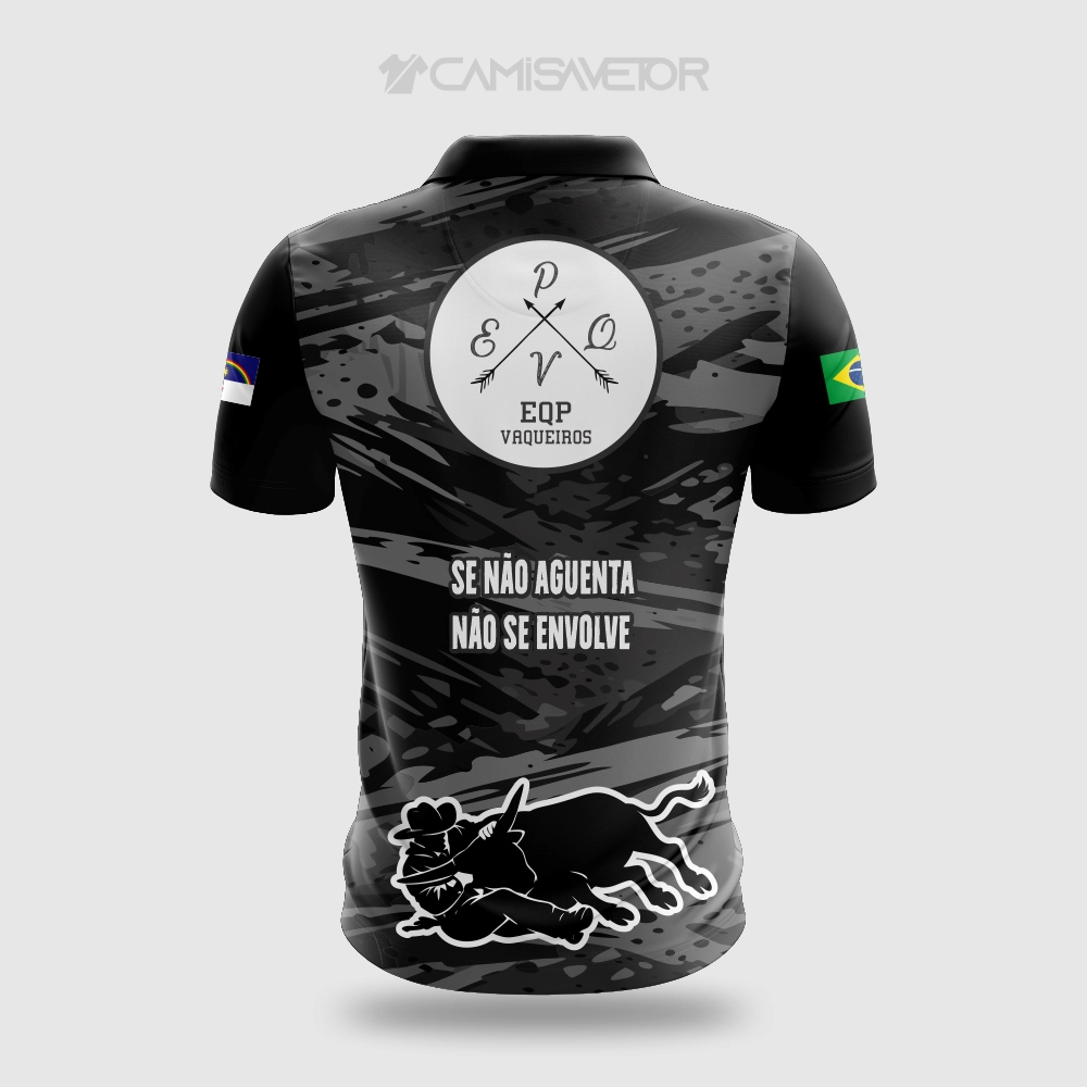 VETOR PREMIUM EQUIPE VAQUEIROS - ARTE EDITÁVEL PARA ESTAMPARIA — imagem 3