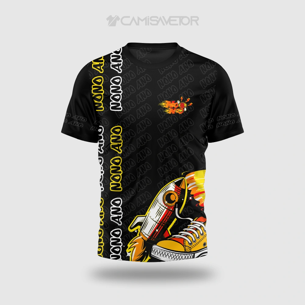 VETOR PREMIUM NONO ANO FIRE: ESTAMPA EXCLUSIVA E EDITÁVEL PARA CAMISETAS — imagem 2