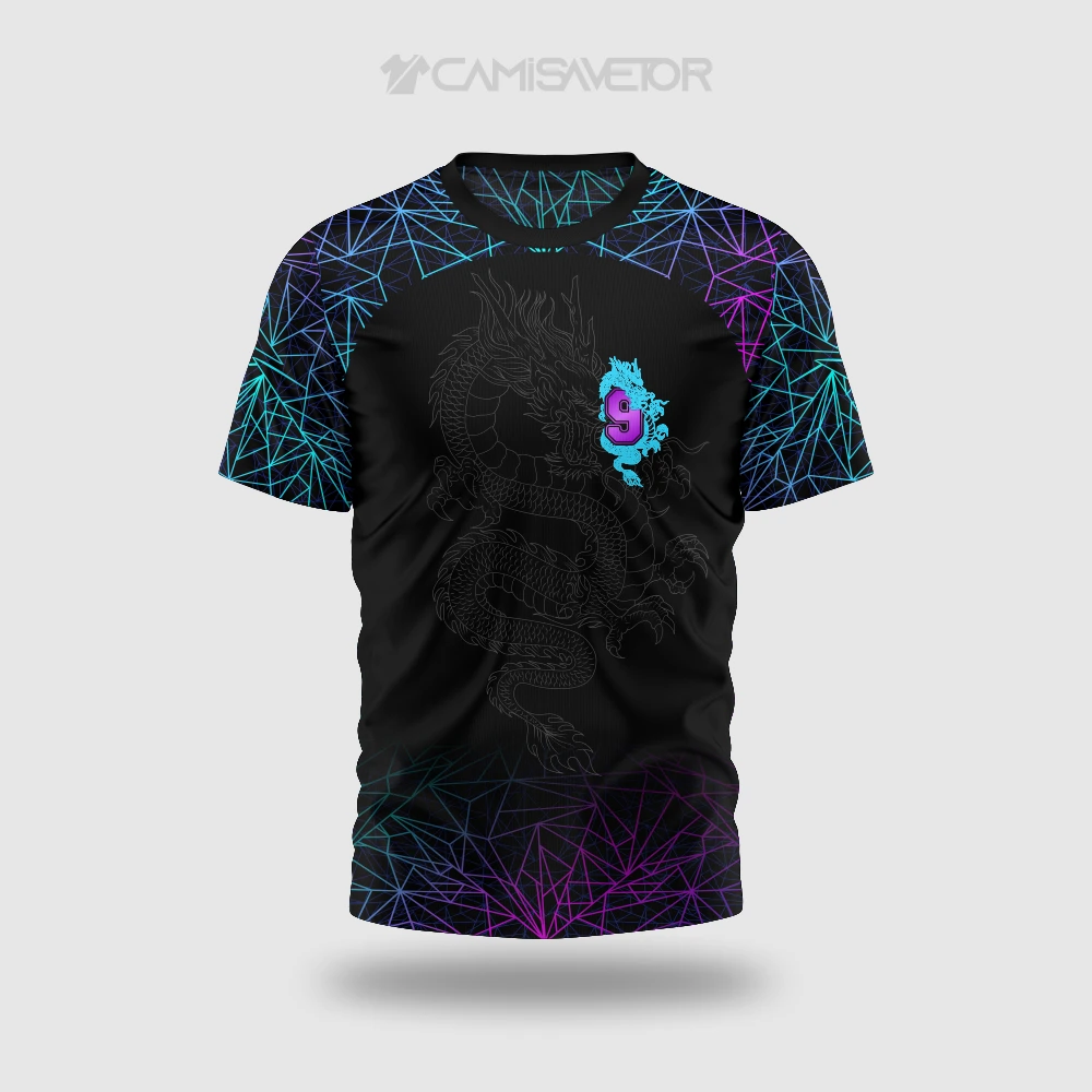 VETOR NONO ANO DRAGÃO PREMIUM - ESTAMPA EDITÁVEL PARA CAMISETAS — imagem 2