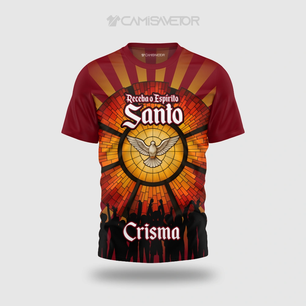 VETOR PREMIUM CRISMA | ARTE CATÓLICA EDITÁVEL PARA ESTAMPARIA — imagem 2