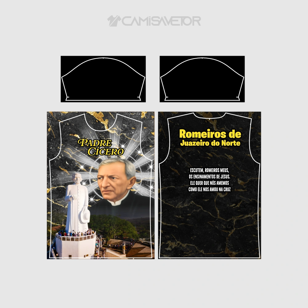 VETOR PADRE CÍCERO PREMIUM EDITÁVEL | ARTE DIGITAL PARA ESTAMPARIA — imagem 4