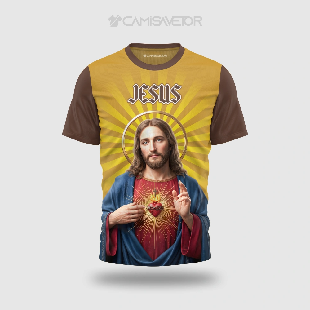VETOR JESUS CRISTO PREMIUM | ARTE RELIGIOSA EDITÁVEL PARA ESTAMPARIA — imagem 2