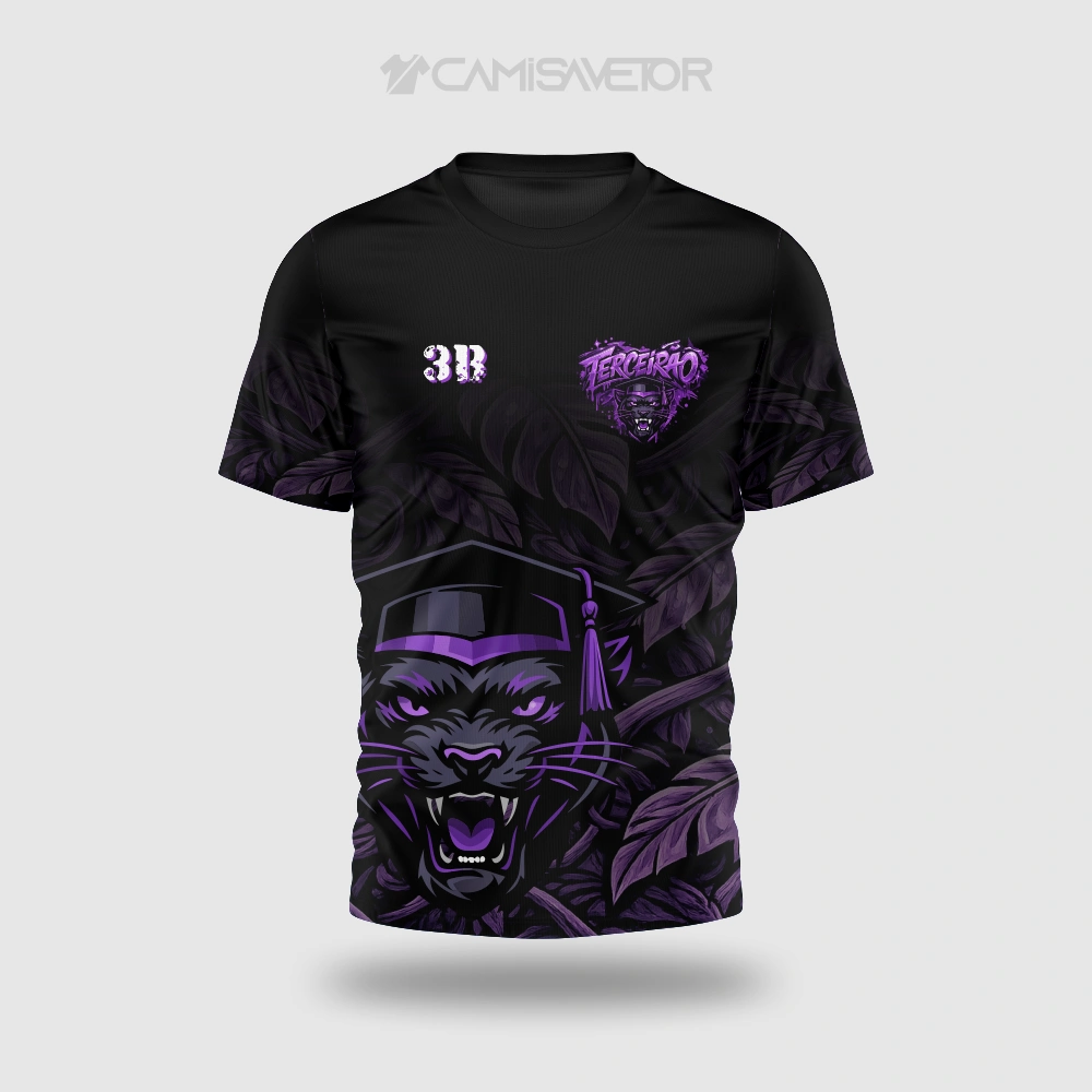 VETOR TERCEIRÃO PANTERA PREMIUM | ARTE EDITÁVEL PARA ESTAMPAS DE CAMISAS — imagem 2