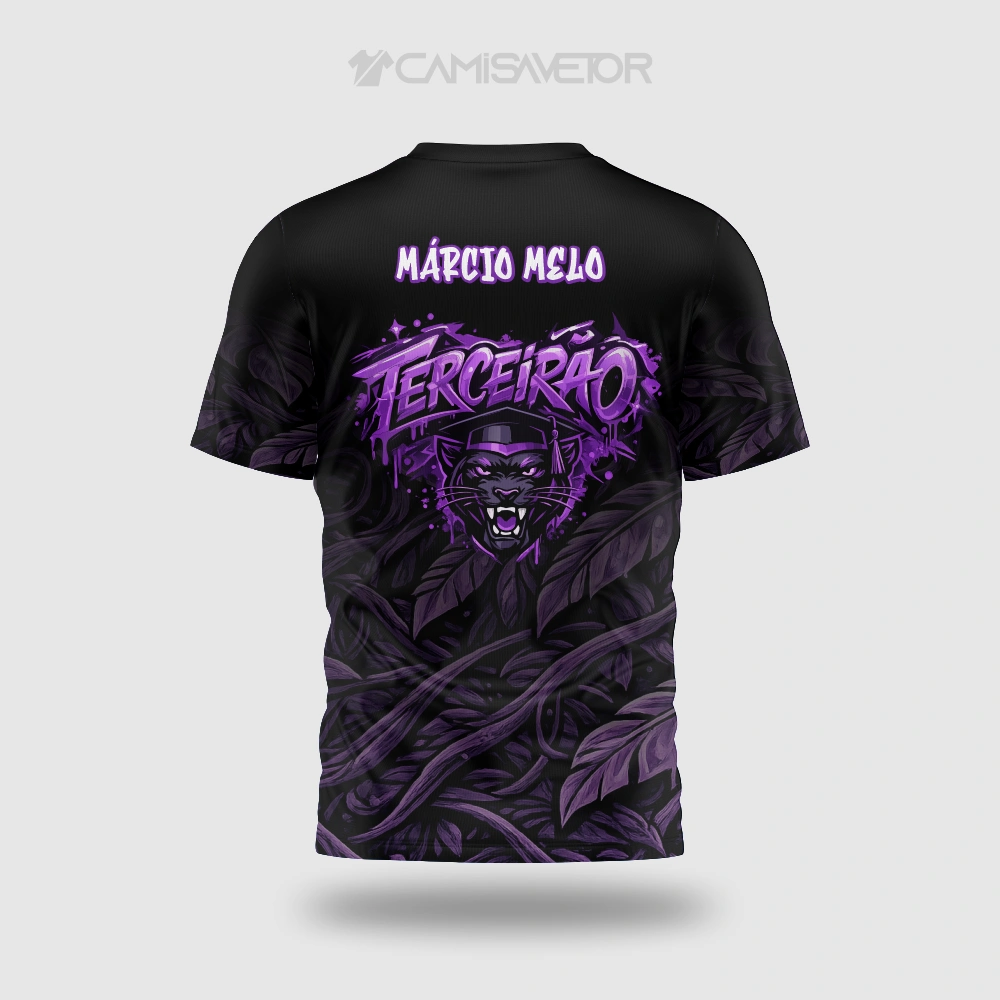 VETOR TERCEIRÃO PANTERA PREMIUM | ARTE EDITÁVEL PARA ESTAMPAS DE CAMISAS — imagem 3