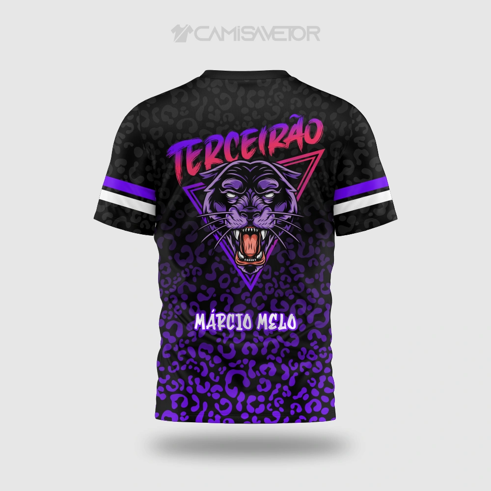 VETOR PREMIUM TERCEIRÃO PANTERA 2 - ARTE EDITÁVEL PARA ESTAMPARIA — imagem 3