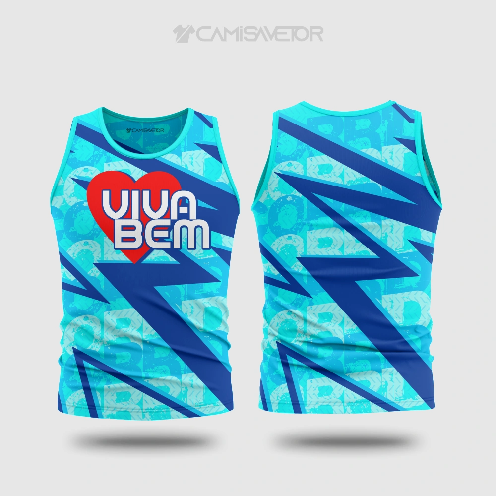 VETOR PREMIUM CORRIDA 'VIVA BEM' | ARTE EDITÁVEL PARA ESTAMPARIA — imagem 2