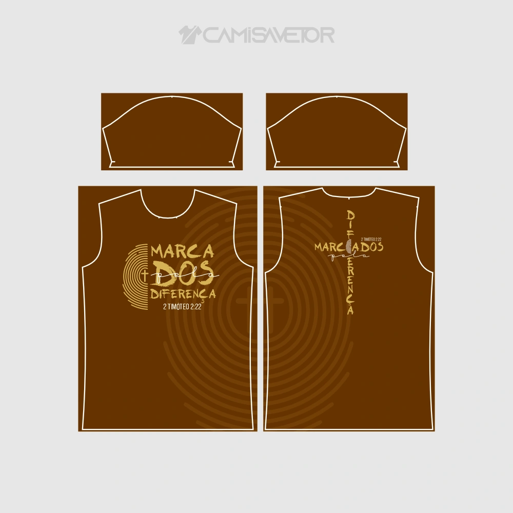 VETOR ESTAMPA CAMISA CRISTÃ PREMIUM EDITÁVEL - ARTE 2 TIMÓTEO 2-22 — imagem 4