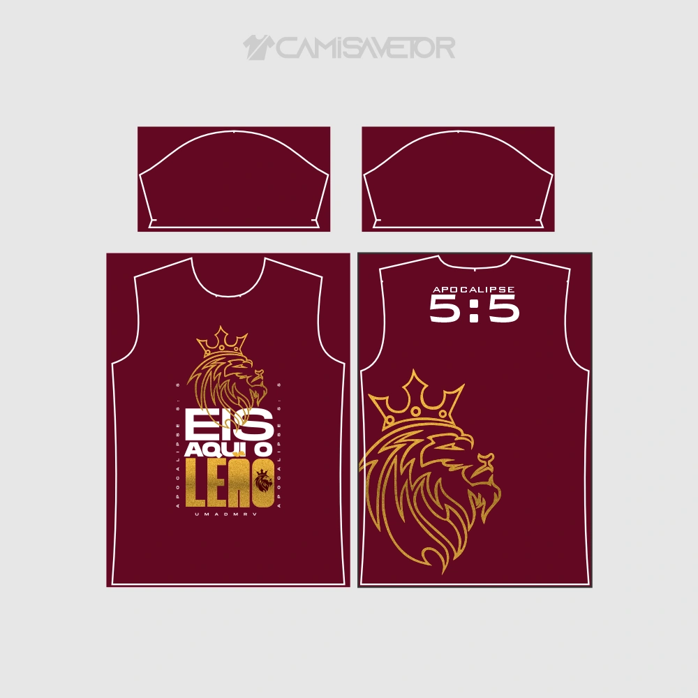 VETOR PREMIUM EDITÁVEL | ARTE PARA CAMISA CRISTÃ APOCALIPSE 5-5 — imagem 4