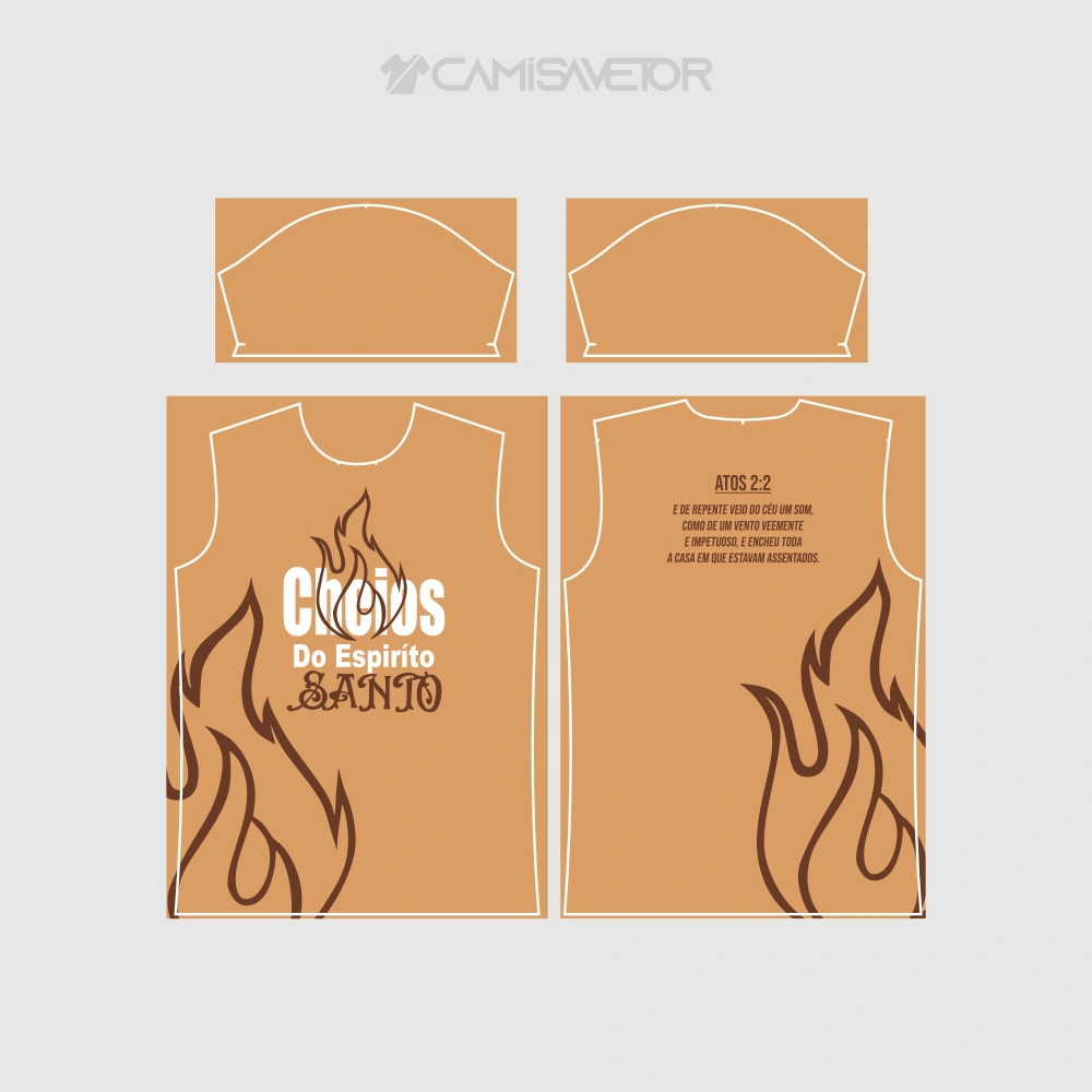 ARTE VETOR PREMIUM CRISTÃ ATOS 2-2 PARA CAMISETAS - ESTAMPA EDITÁVEL — imagem 4