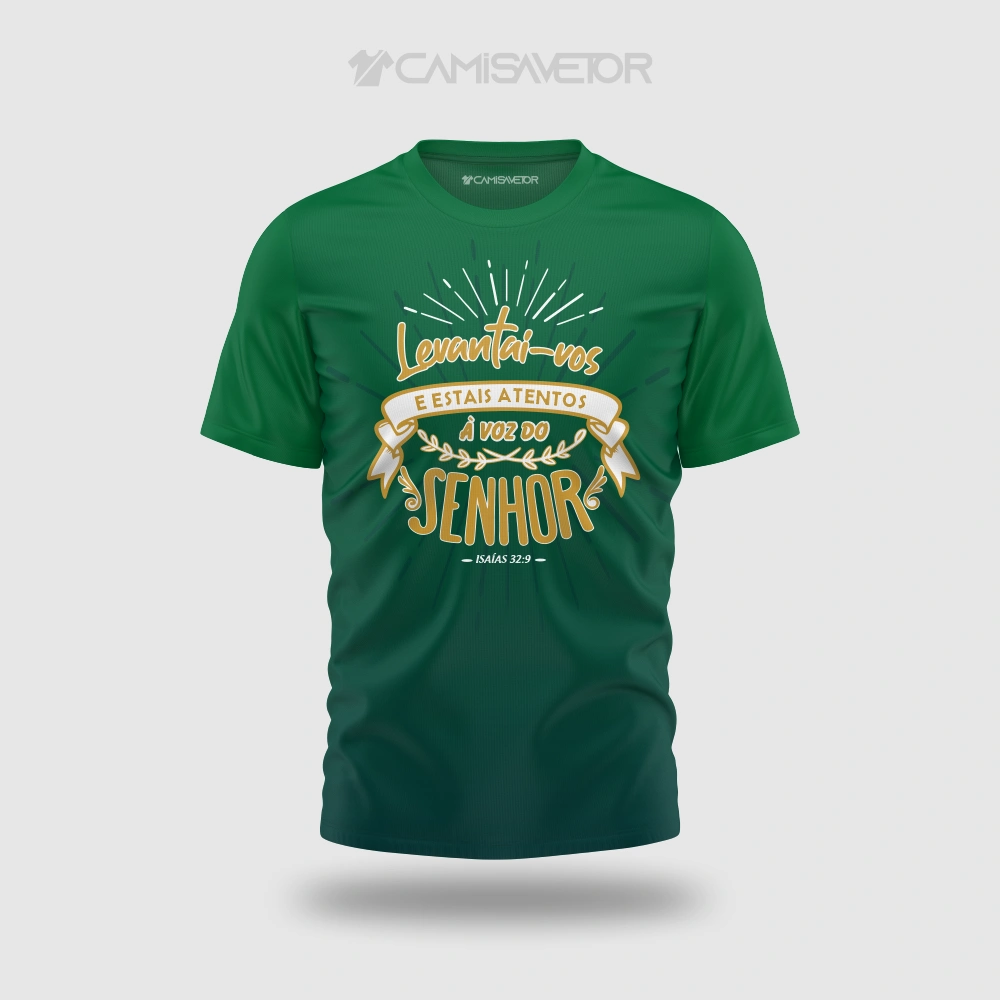 VETOR CRISTÃ ISAÍAS 32-9 PARA CAMISA | ESTAMPA PREMIUM EDITÁVEL — imagem 2