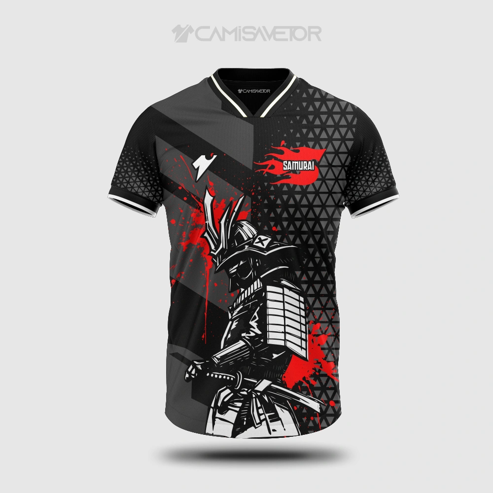 VETOR PREMIUM SAMURAI PARA CAMISA | ARTE EDITÁVEL INTERCLASSE — imagem 2