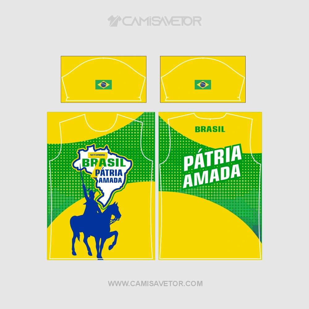 VETOR PREMIUM EDITÁVEL CAMISA 7 DE SETEMBRO | ARTE DIGITAL PARA ESTAMPARIA — imagem 4