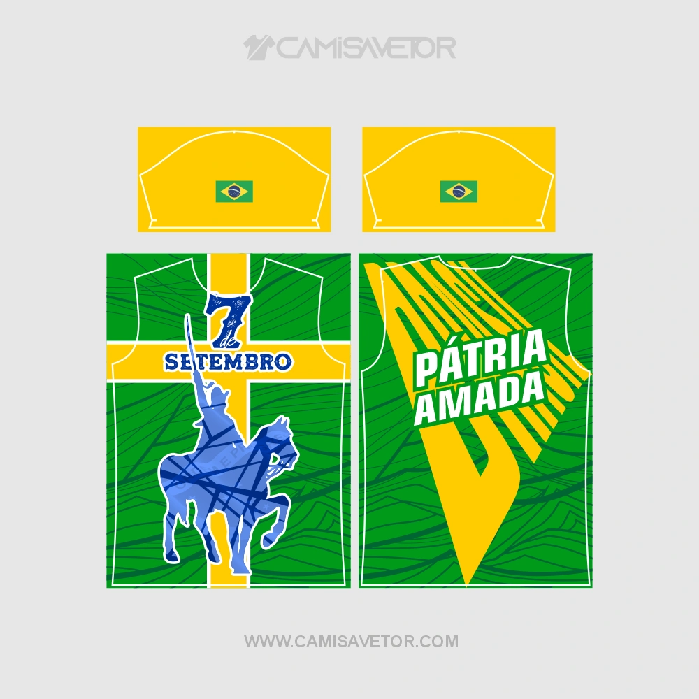 VETOR PREMIUM 7 DE SETEMBRO | ARTES EDITÁVEIS PARA CAMISETAS E ESTAMPAS — imagem 4