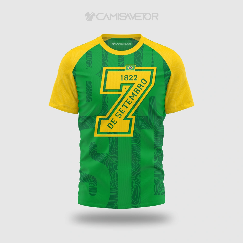 VETOR PREMIUM 7 DE SETEMBRO | ARTE EDITÁVEL PARA CAMISETA E ESTAMPA PATRIÓTICA — imagem 2