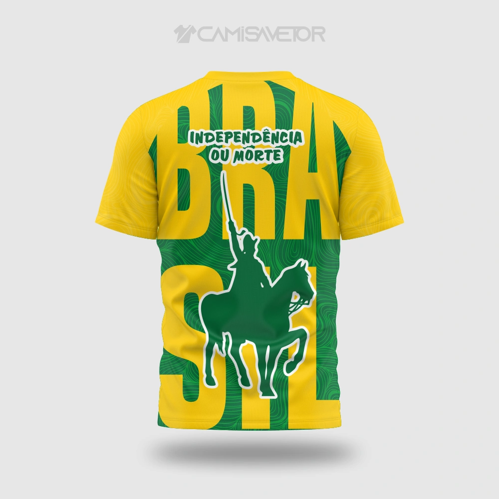 VETOR PREMIUM 7 DE SETEMBRO | ARTE EDITÁVEL PARA CAMISETA E ESTAMPA PATRIÓTICA — imagem 3