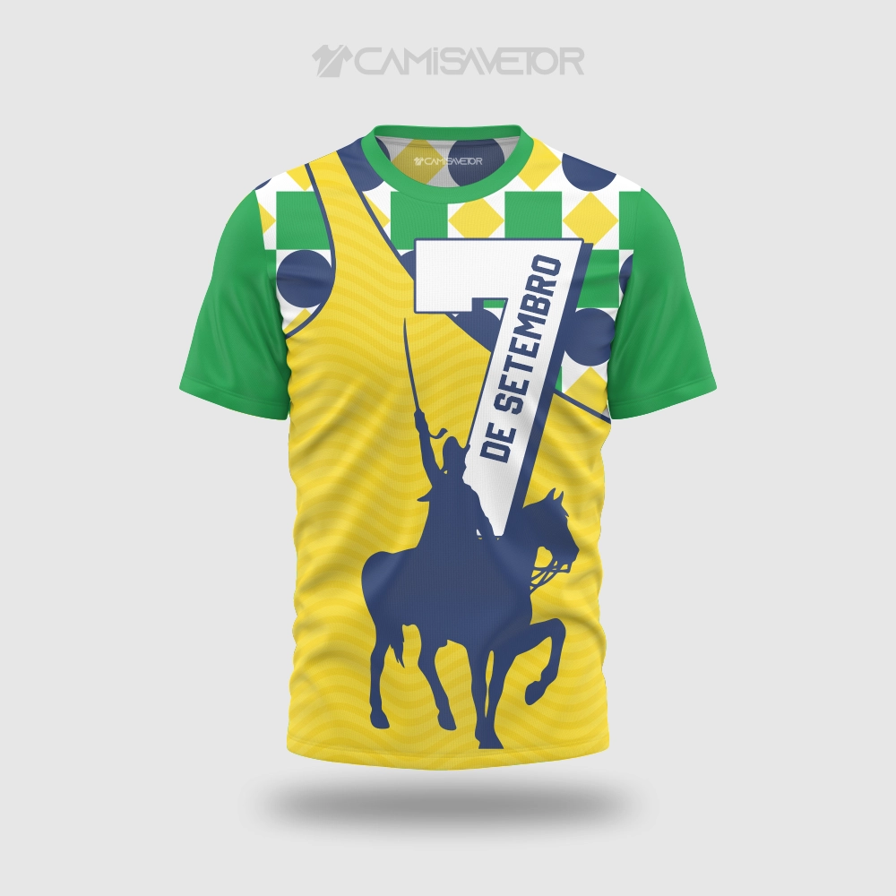 ARTE VETORIAL PREMIUM 7 DE SETEMBRO | ESTAMPA EDITÁVEL PARA CAMISETAS — imagem 2