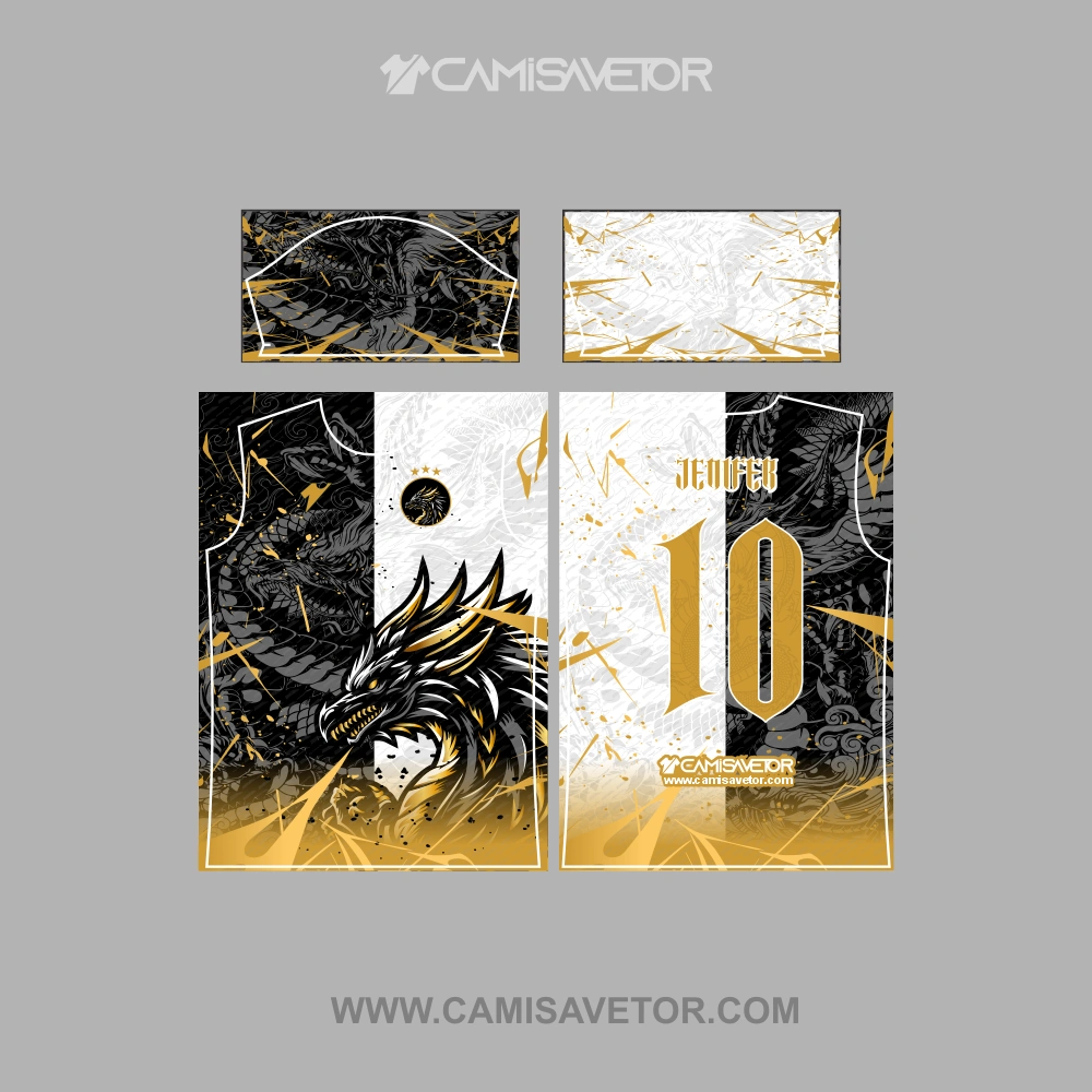 VETOR PREMIUM DRAGÃO PARA CAMISA INTERCLASSE - ARTE EDITÁVEL ESTAMPA EXCLUSIVA — imagem 5