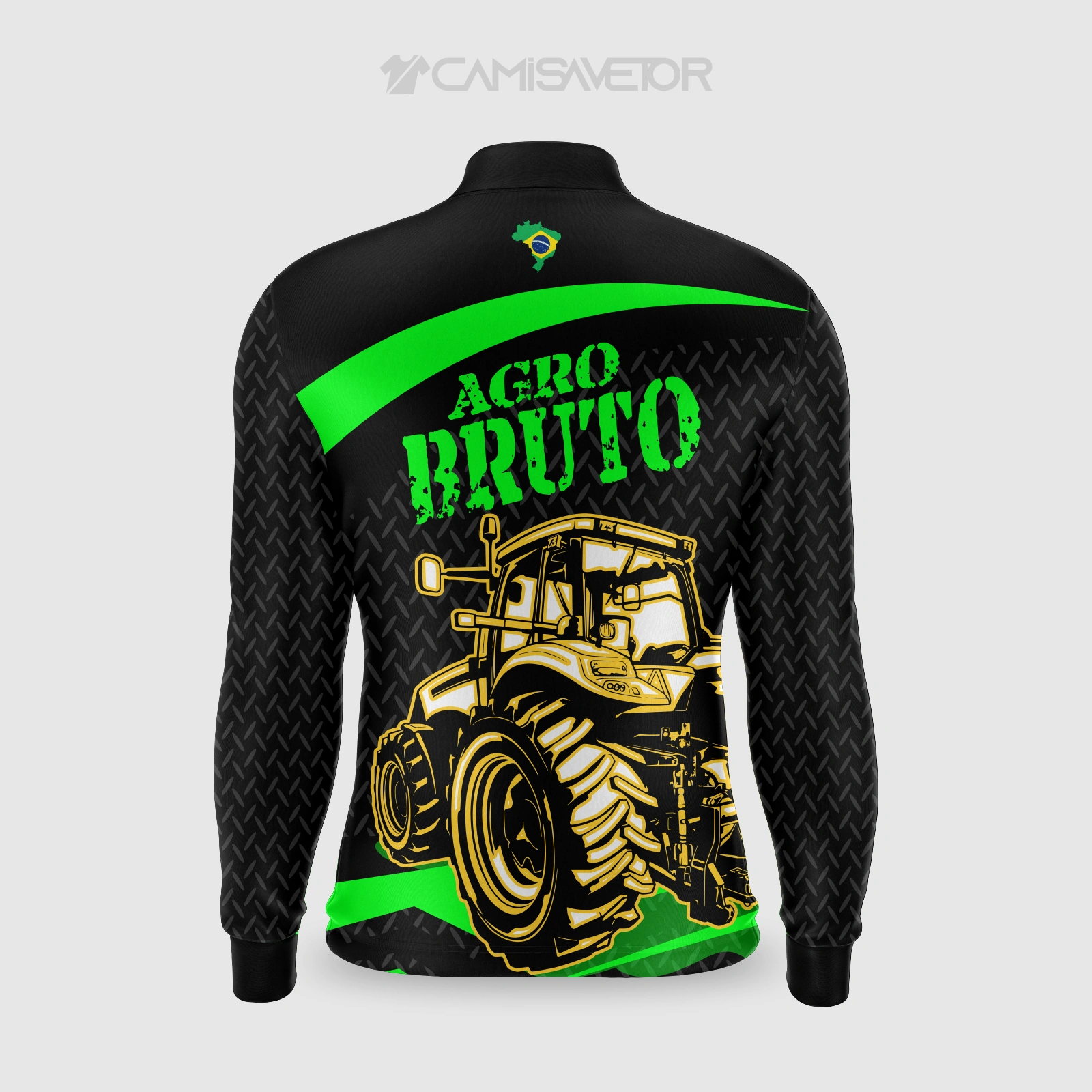 VETOR PREMIUM EDITÁVEL CAMISA AGRO BRASIL | ESTAMPA EXCLUSIVA PARA T-SHIRT — imagem 3