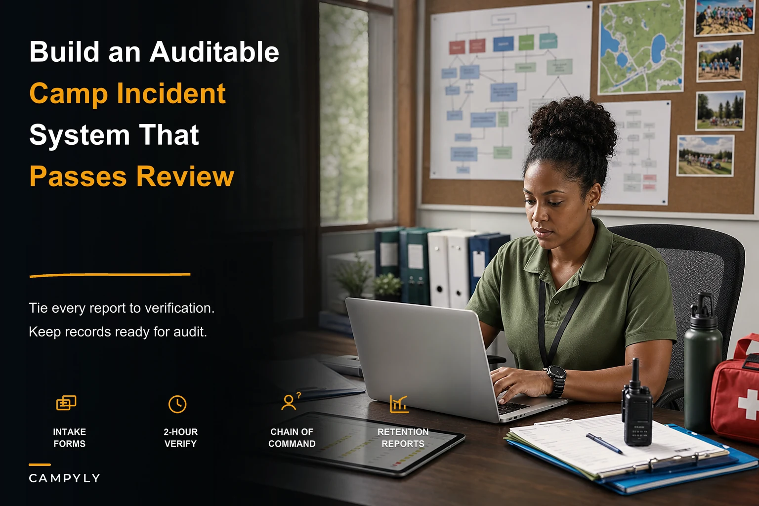 Build an auditable camp incident‑management system to avoid compliance gaps