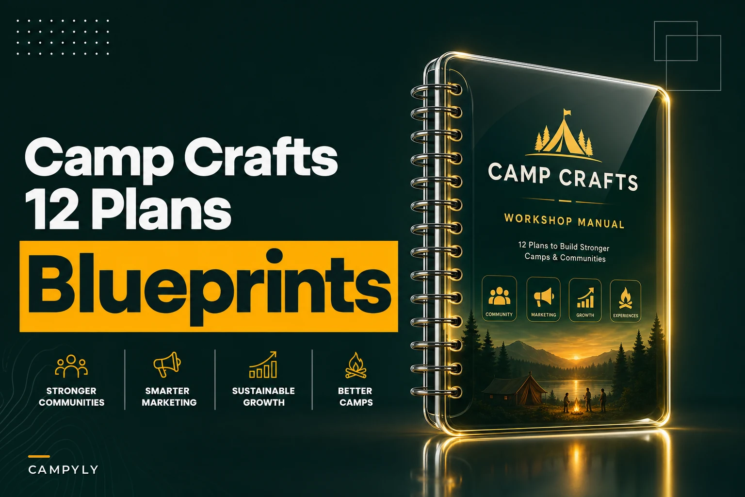 Camp Crafts for Adults: 12 Ready-to-Run Workshop Plans (materials, cost, timing, staffing & cleanup)
