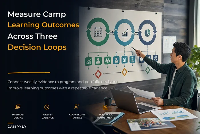 Camp program evaluation framework to measure learning outcomes