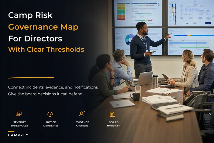 Camp risk governance framework for directors and boards