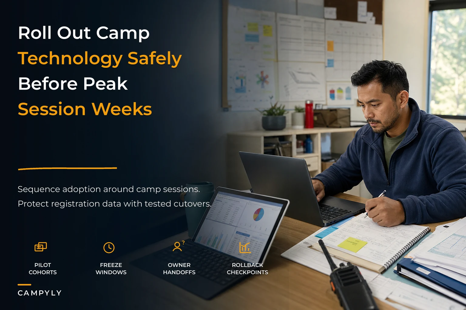 Camp technology adoption and vendor consolidation playbook for seasonal programs