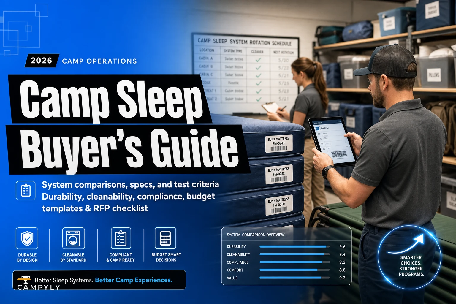 Choosing the Best Camp Sleep System: A Practical Buyer's Guide for Overnight Camps, Retreat Centers, and Summer Programs
