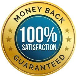 60-day money-back guarantee seal