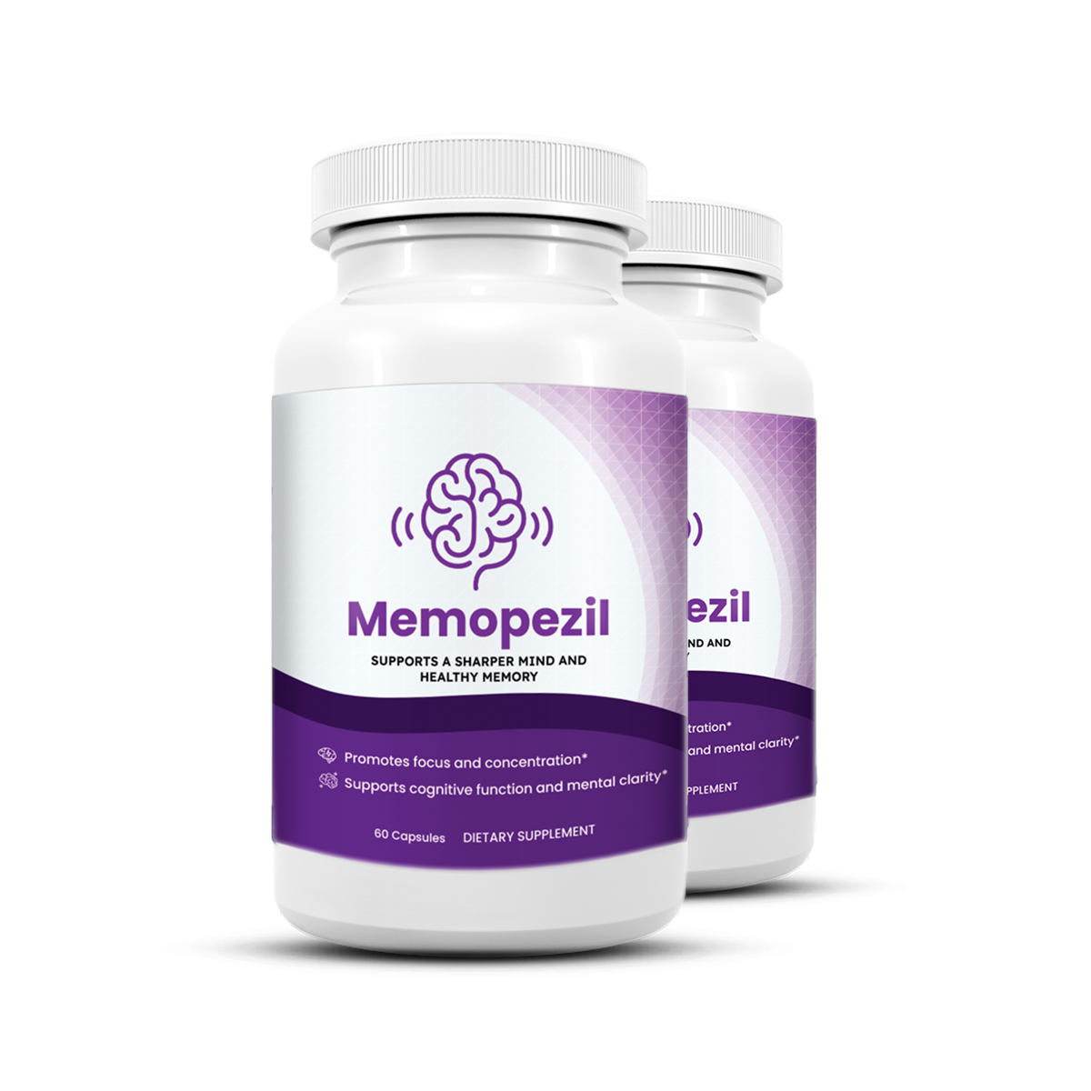 Memopezil Official Bottle Layout