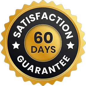 60-Day Money Back Guarantee Seal
