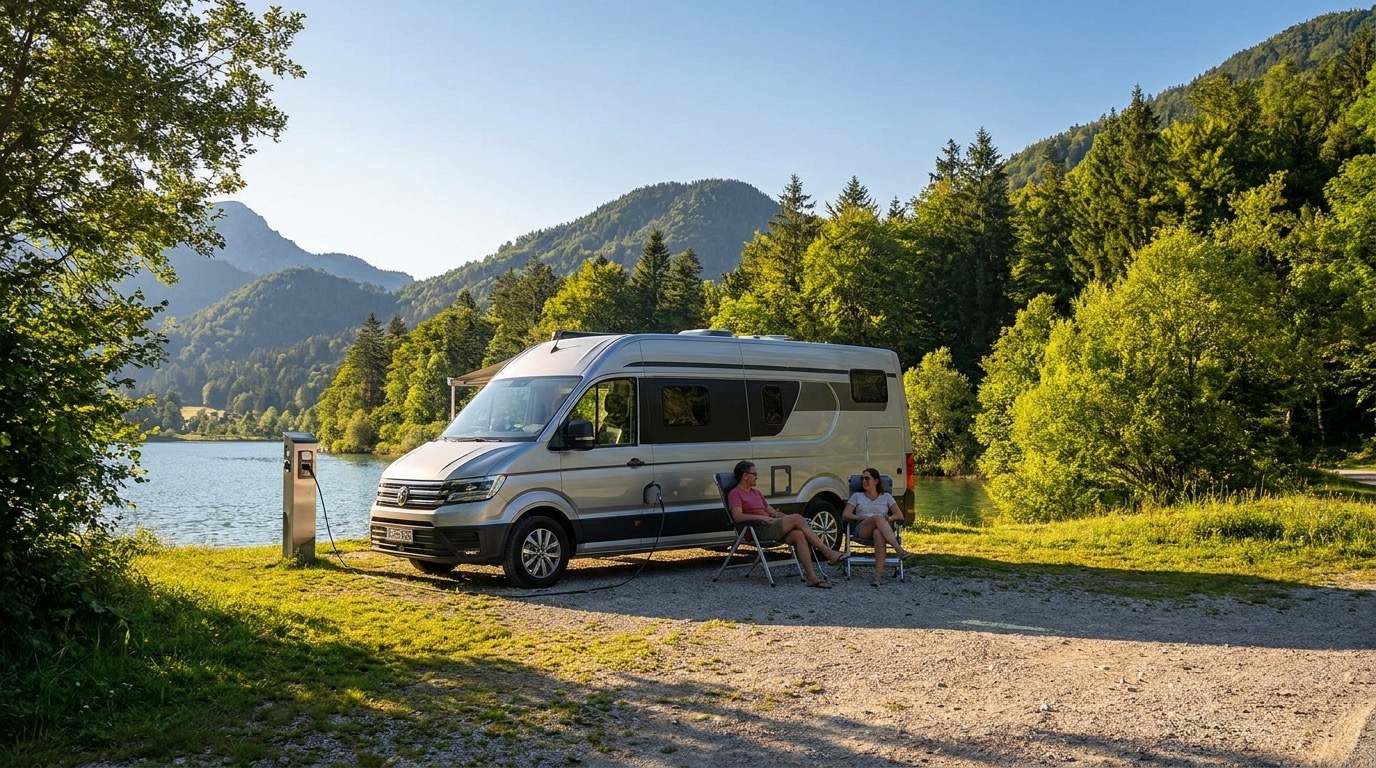 E-Auto und Camping: So planst du Laden am Stellplatz im Sommer 2026