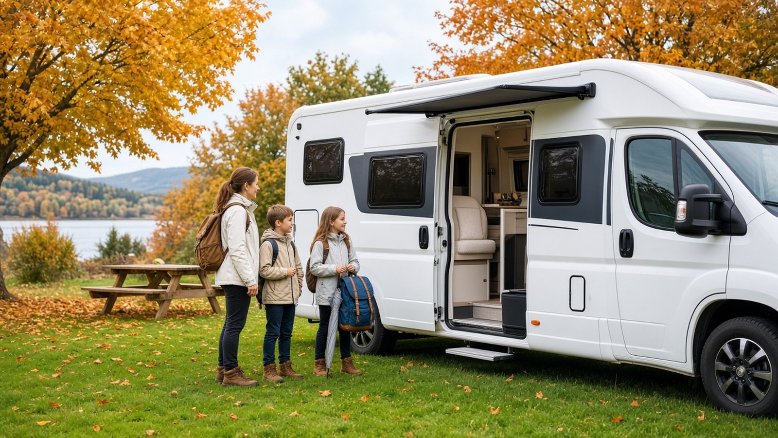 Herbstferien mit Kindern im Wohnmobil: Der Regenplan, der wirklich trägt