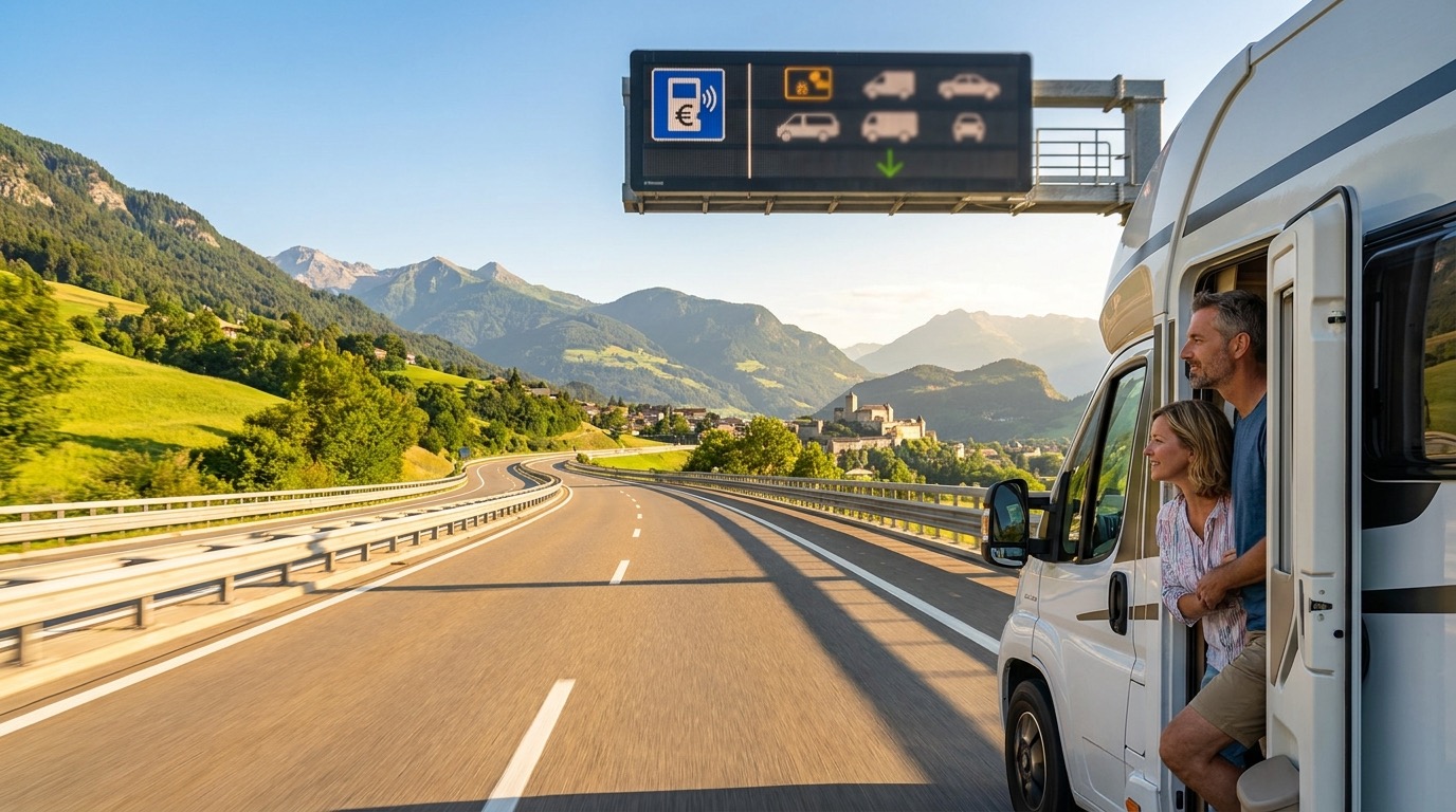Maut in Europa 2026: So planst du die Sommerroute mit Wohnmobil oder Camper