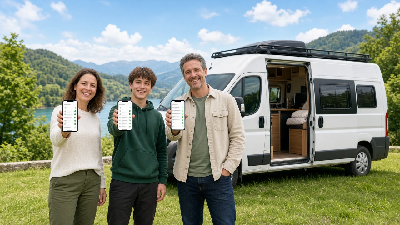 Packliste teilen statt WhatsApp-Chaos: Share-Codes für Familie und Mitfahrer