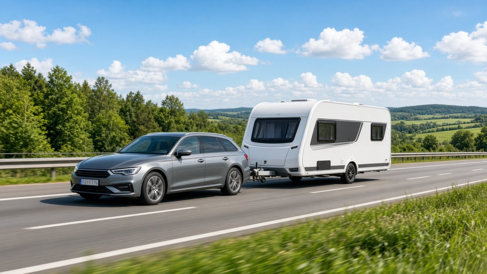 Tempo 100 am Wohnwagen 2026: Wer darf, was gilt, was der Fehler kostet