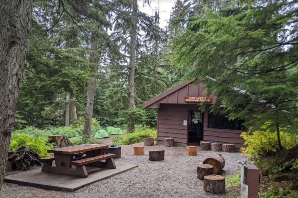 World Cup Fan Campground. FIFA Camp near Vancouver