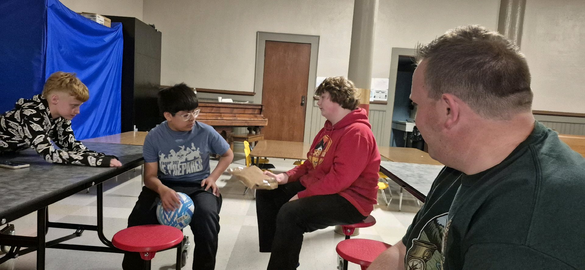 Troop meeting photo