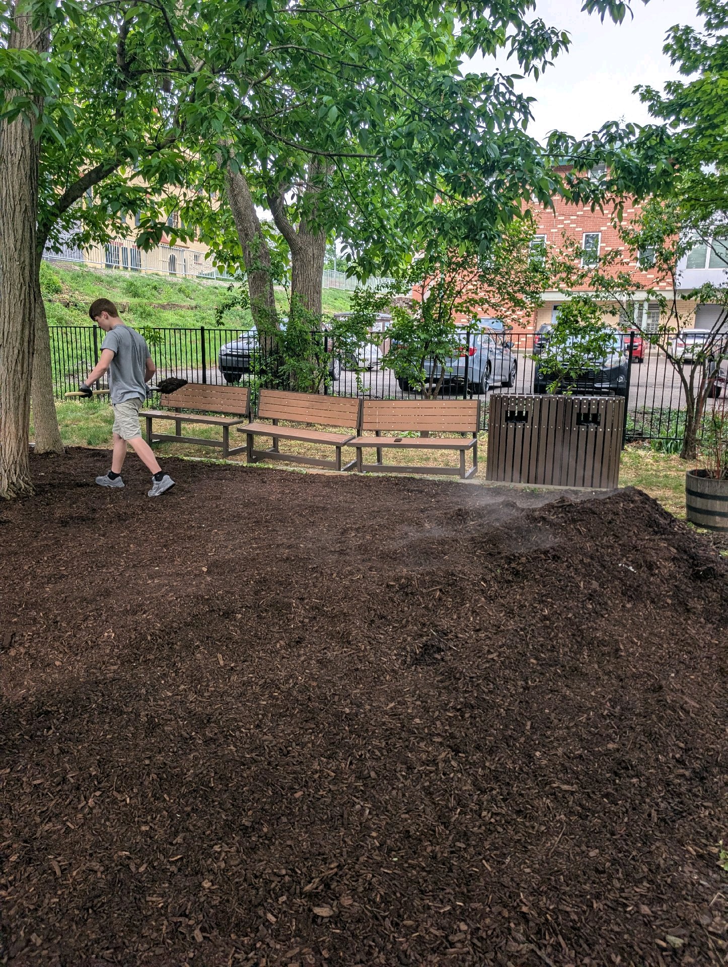 Service Project at Taft House photo