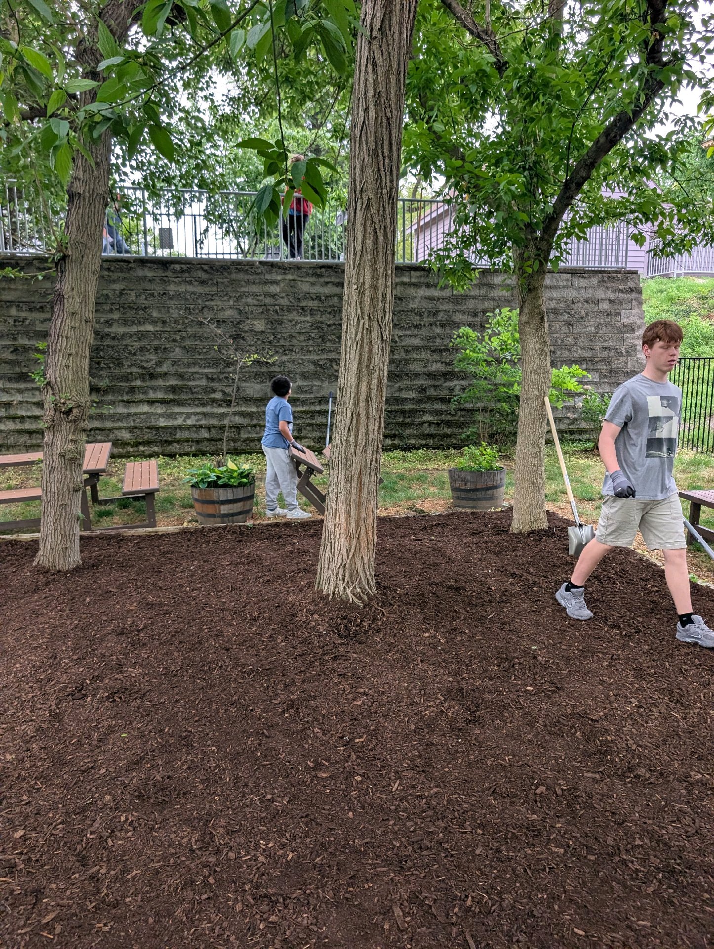 Service Project at Taft House photo