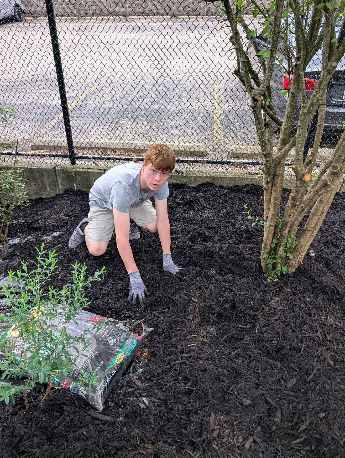 Service Project at Taft House photo