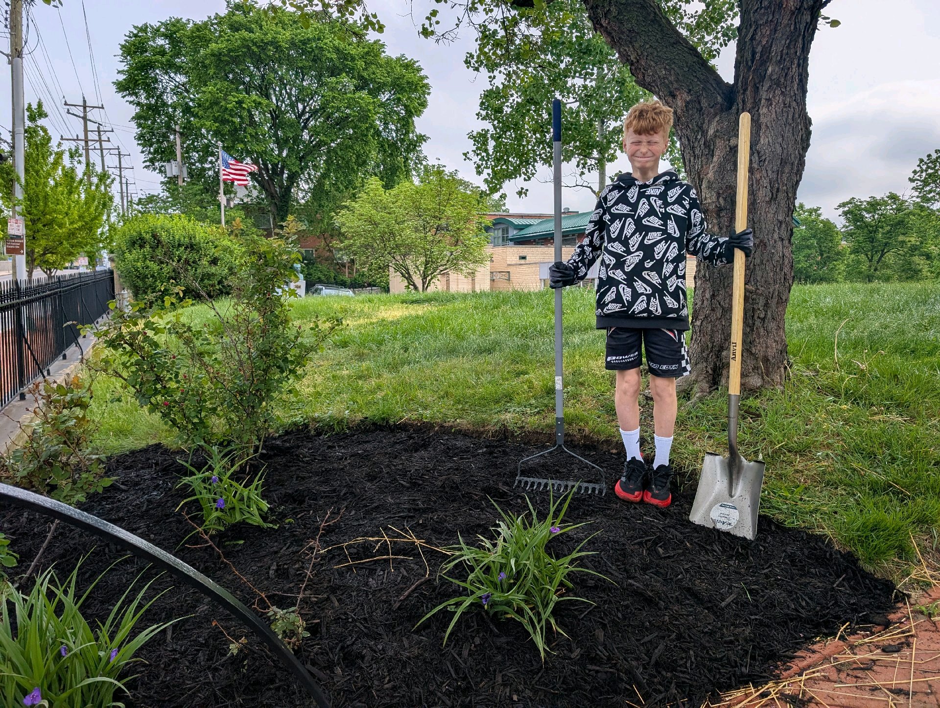 Service Project at Taft House photo