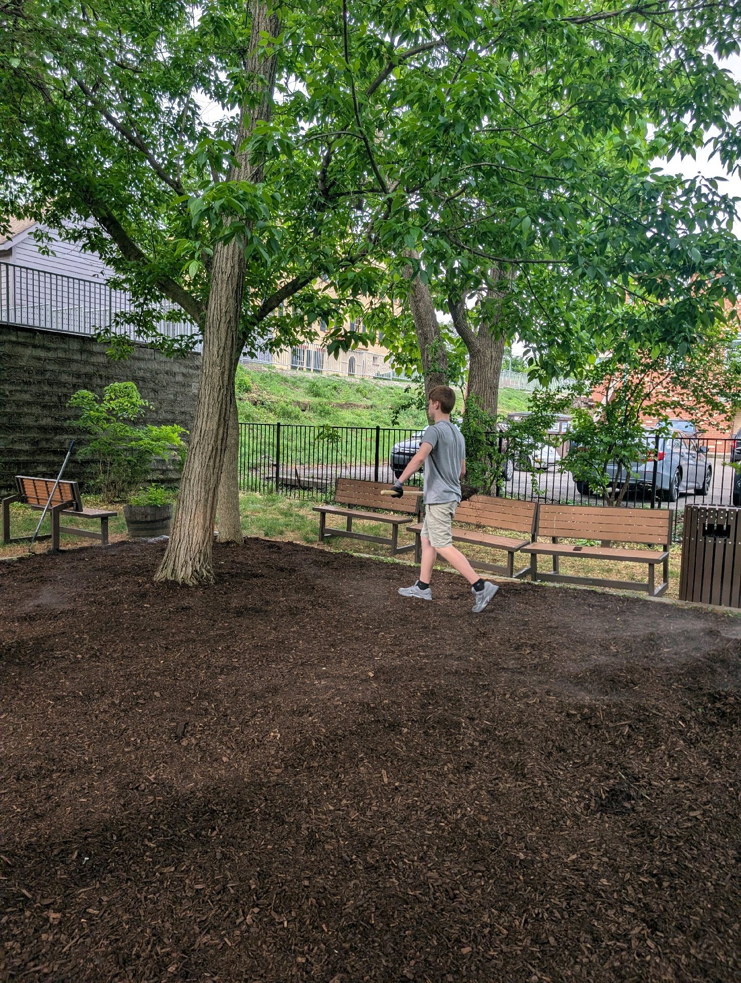 Service Project at Taft House photo