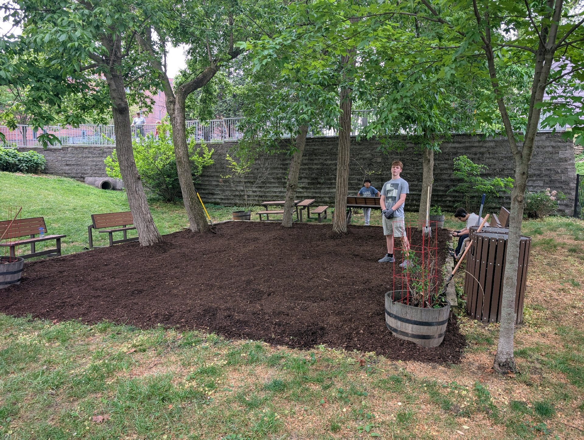 Service Project at Taft House photo