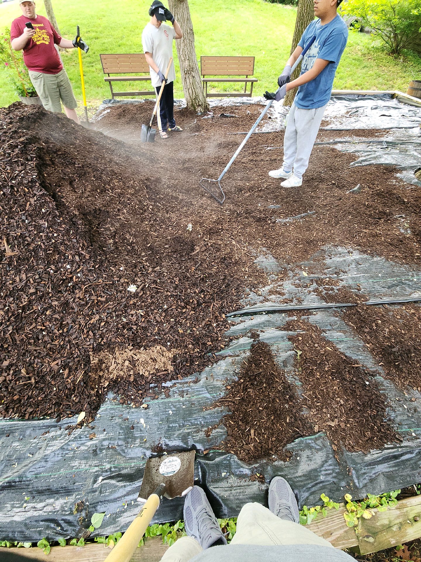 Service Project at Taft House photo