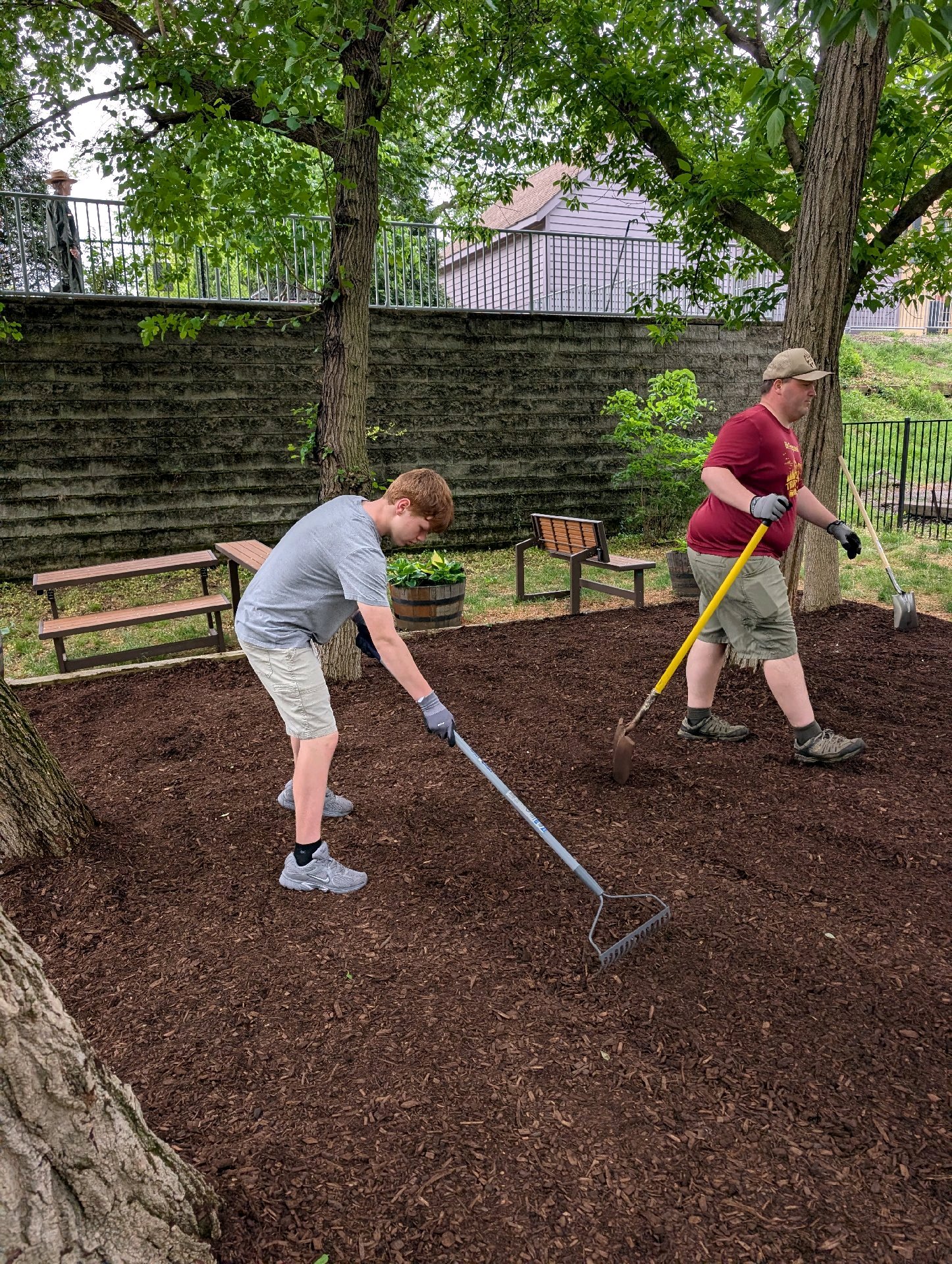Service Project at Taft House photo