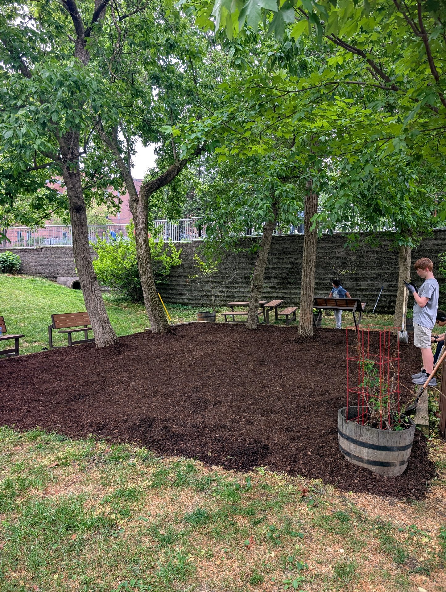 Service Project at Taft House photo