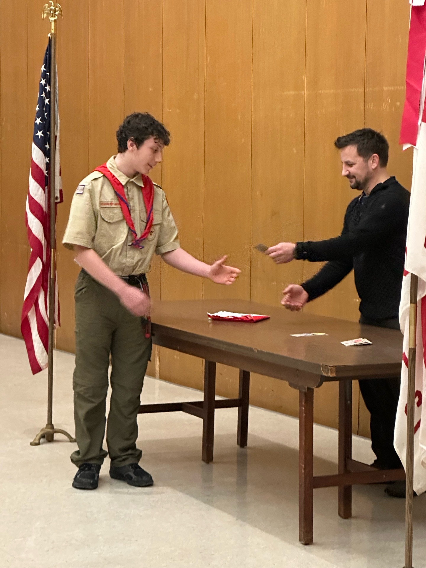 Flag Retirement Ceremony photo