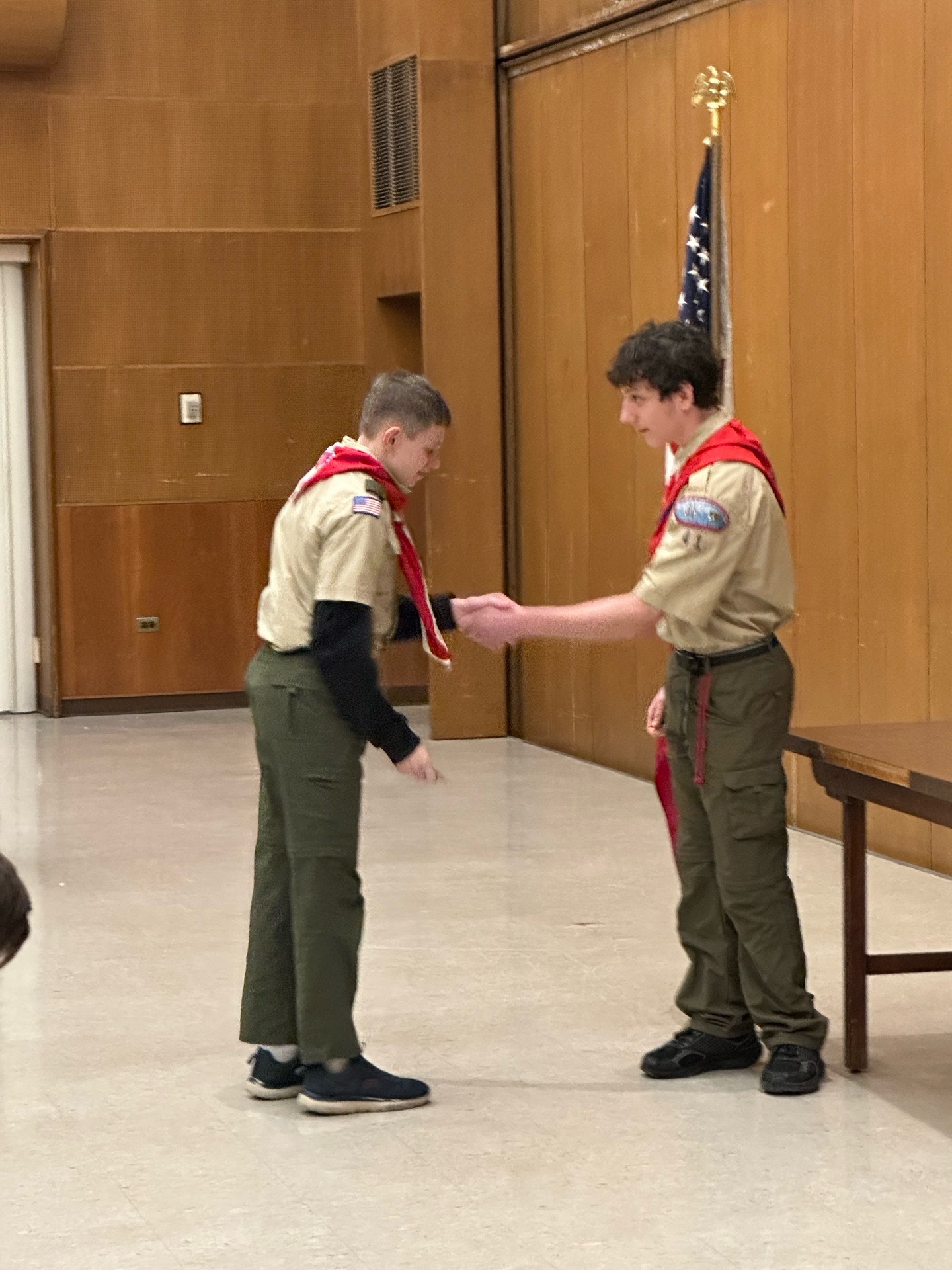 Flag Retirement Ceremony photo