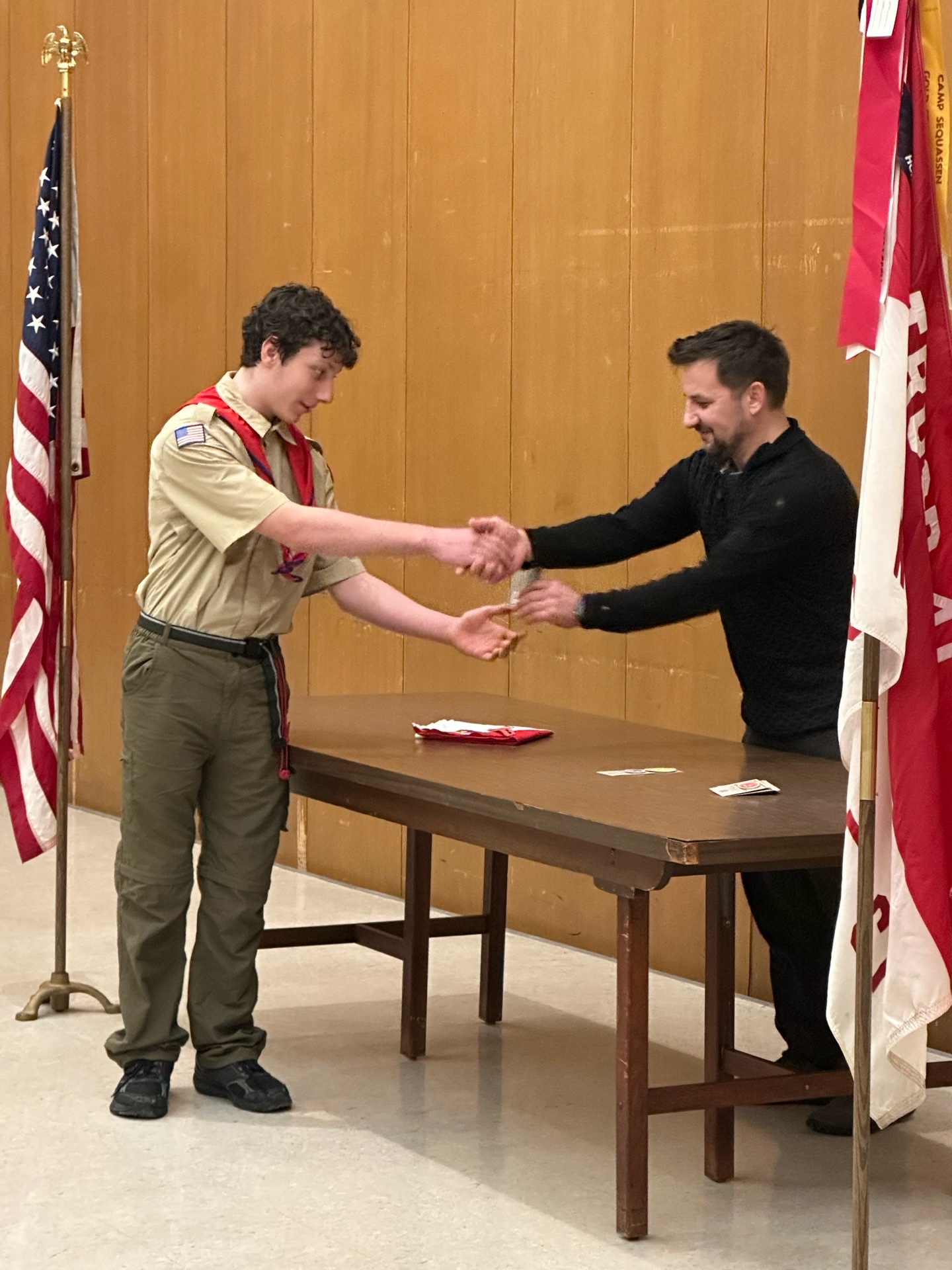 Flag Retirement Ceremony photo